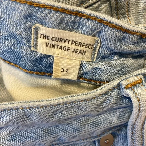 Madewell Curvy Perfect Vintage Jean lightwash size 32 - Picture 6 of 7